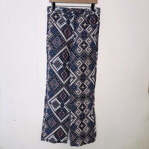 Love + Harmony Patterned Woven Pants L